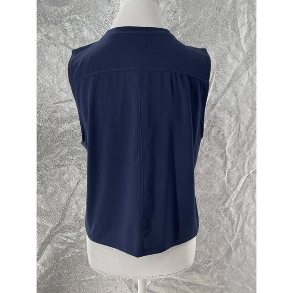 FABLETICS $40 Phoenix‎ Breathe Muscle Athletic Tank Top Navy Blue Size Medium - Picture 7 of 10